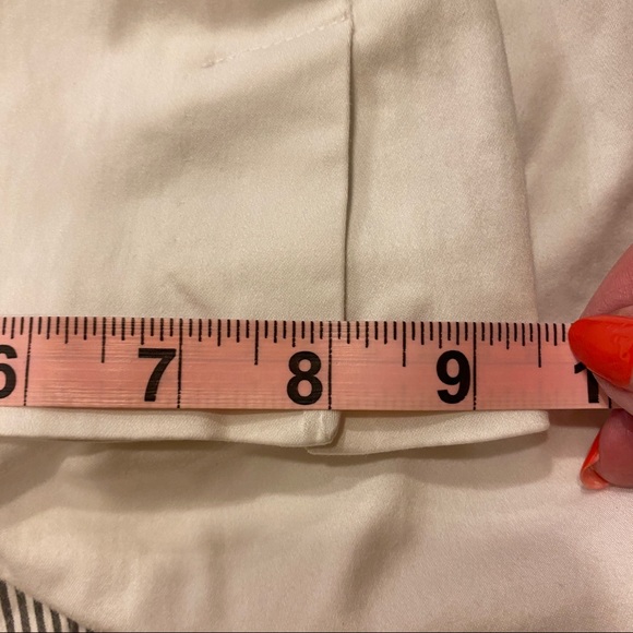 Van Heusen Capris Cotton/Spandex White Belt Loops INDIA Women’s 14 - Picture 6 of 11